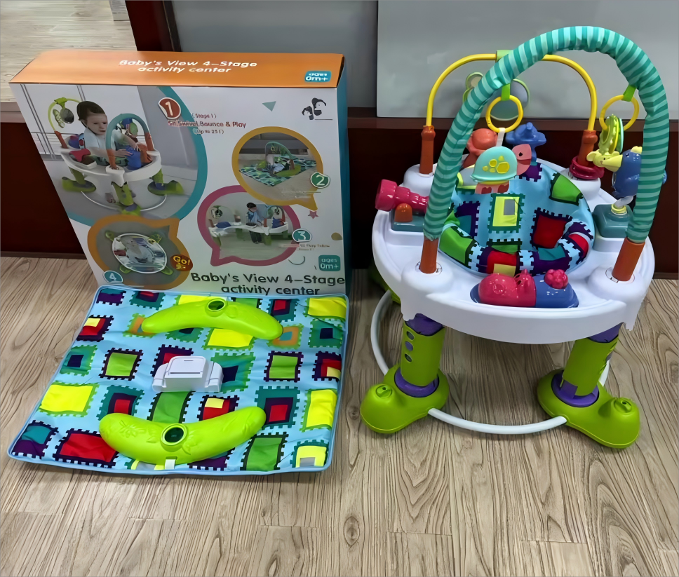 Toy Factory Wholesale 4-In-1 Infant Activity Walker Center-Toys for Newborns