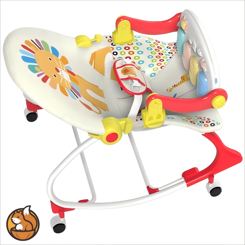 3-In-1 Baby Rocker Chair – Convertible Rocking Chair Glider & Baby Seat