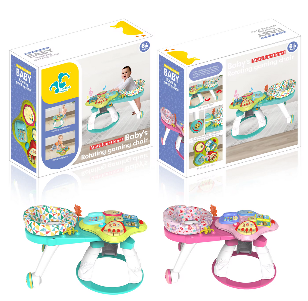 Toy Factory Wholesale Baby 3 in 1 Walk Around Baby Activity Center