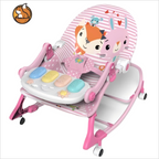 3-In-1 Baby Rocker Chair – Convertible Rocking Chair Glider & Baby Seat