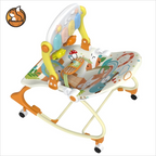 3-In-1 Baby Rocker Chair – Convertible Rocking Chair Glider & Baby Seat