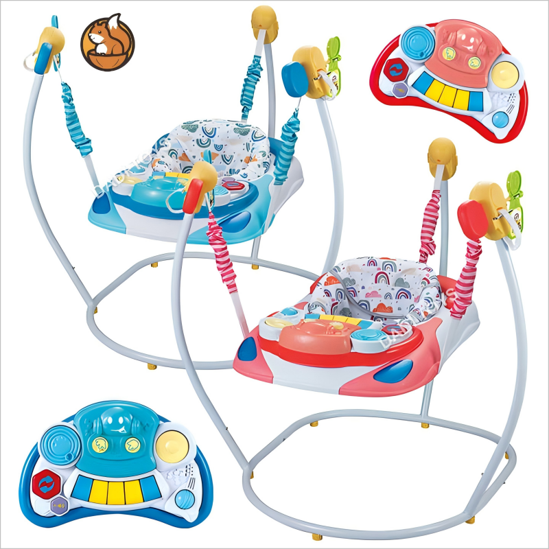 Stroller-Shaped Baby Jumper Activity Center