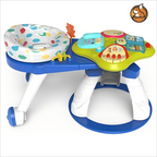Toy Factory Wholesale Baby 3 in 1 Walk Around Baby Activity Center Blue Color