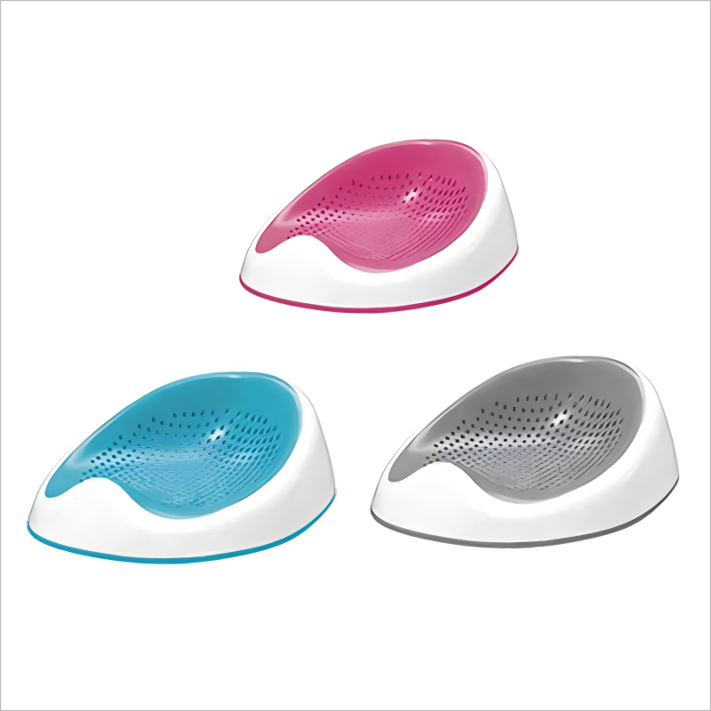 Baby Bath Seat with Quick-Drain Porous Bed