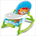 2-in-1 Baby Rocker Care Dining Table Chair – Versatile Rocking Chair for Infants Adjustable Baby Seat & Dining Chair