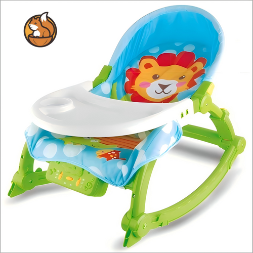 2-in-1 Baby Rocker Care Dining Table Chair – Versatile Rocking Chair for Infants Adjustable Baby Seat & Dining Chair
