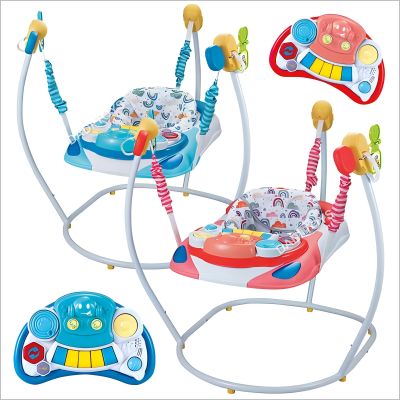Stroller-Shaped Baby Jumper Activity Center
