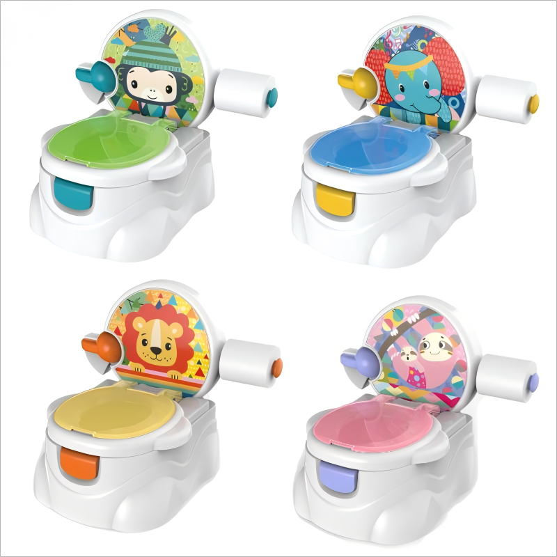 Animal Pattern Portable Musical Toddler Potty