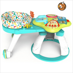 Toy Factory Wholesale Baby 3 in 1 Walk Around Baby Activity Center Green Color
