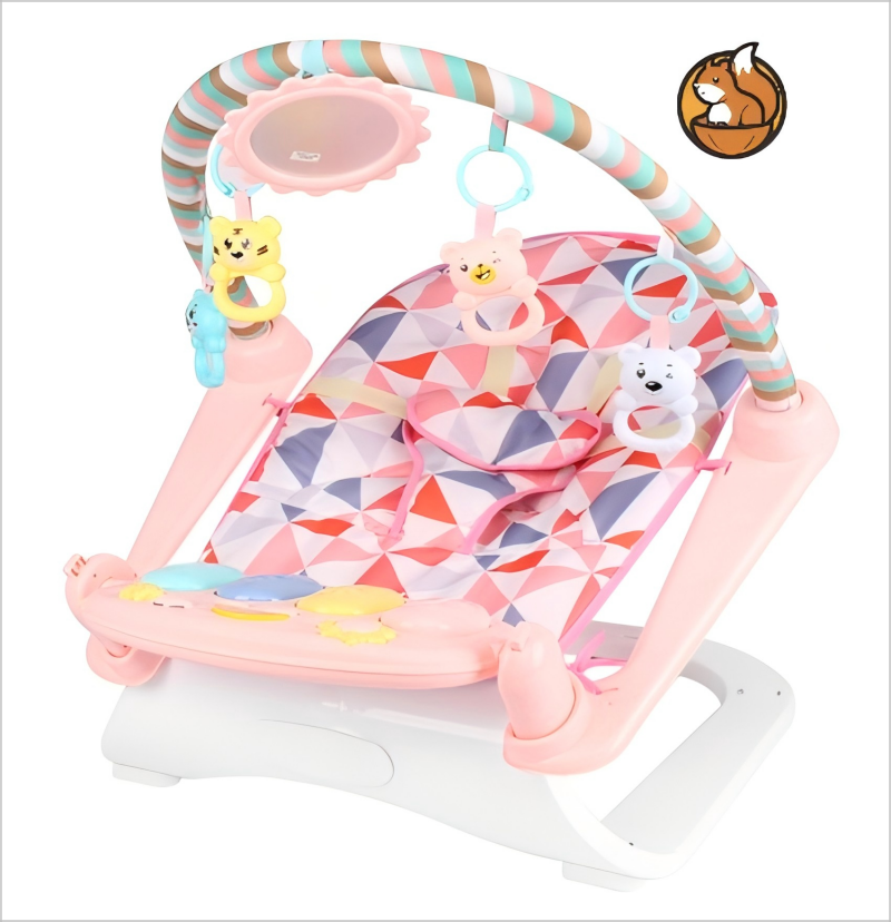 2-In-1 Baby Rocker Piano Chair Multifunctional Seat Wholesale for Childcare Centers