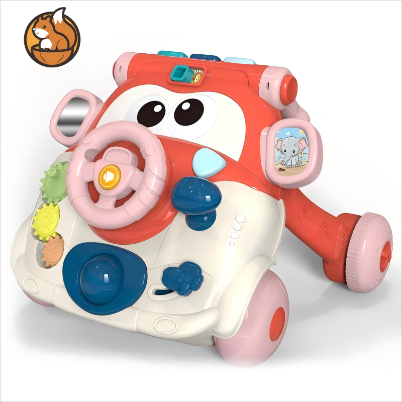 3-In-1 Baby Push Learning Walker - Multifunctional Baby Walker for Early Development