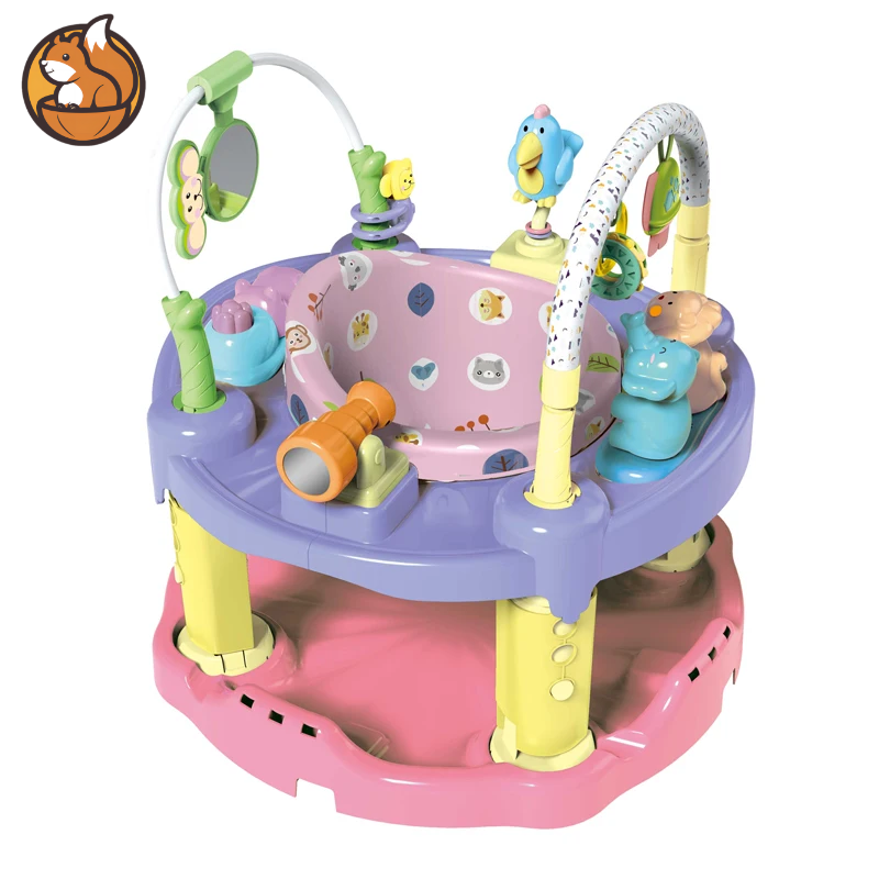 3 in 1 Infant Activity Walker Learning Center - Push Walker and Baby Walker for Newborns