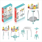 Infant 3-In-1 Baby Jump Chair with Play Table - Versatile Baby Walker