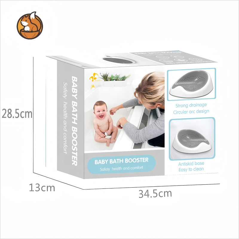 Round Bottom Anti-Slip Baby Bath Seat PJT-1618