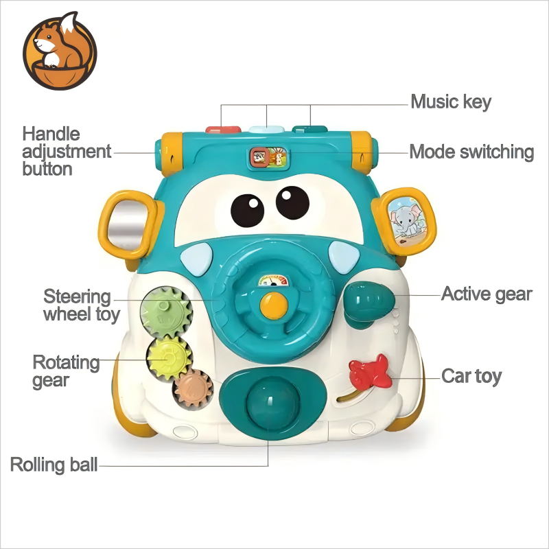 3-In-1 Baby Push Learning Walker - Multifunctional Baby Walker for Early Development