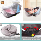 Portable Folding Baby Bassinet with Mosquito Net | 1811