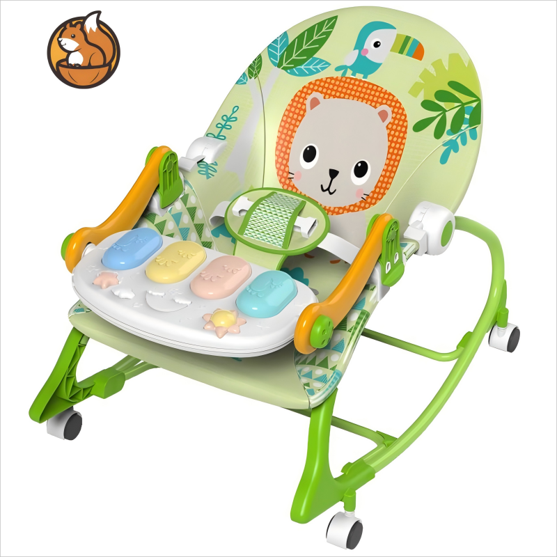 3-In-1 Baby Rocker Chair – Convertible Rocking Chair Glider & Baby Seat