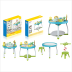 Infant 3-In-1 Baby Jump Chair with Play Table - Versatile Baby Walker
