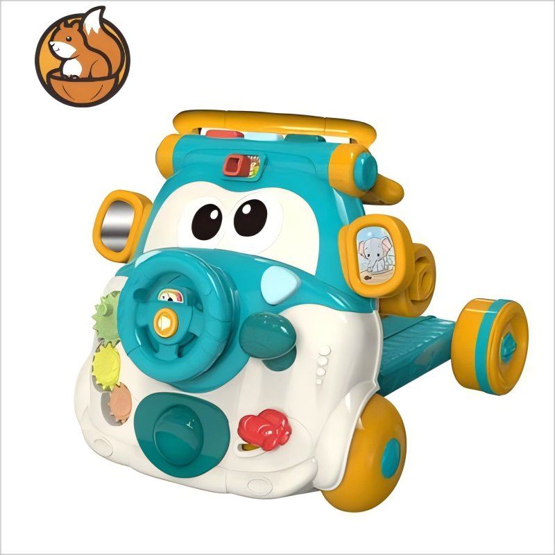 3-In-1 Baby Push Learning Walker - Multifunctional Baby Walker for Early Development