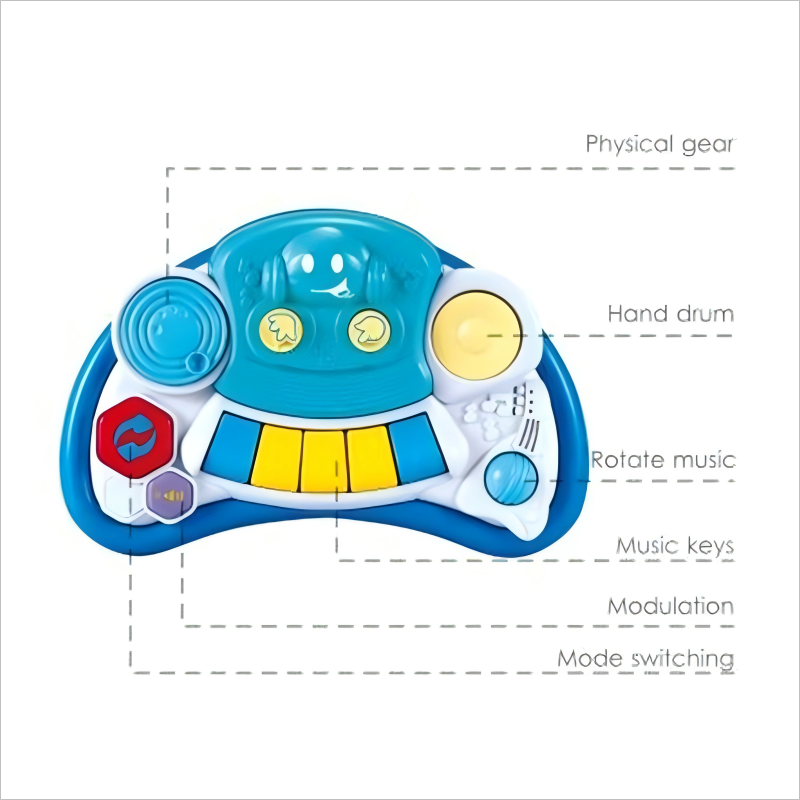 Stroller-Shaped Baby Jumper Activity Center