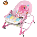 3-In-1 Baby Rocker Chair – Convertible Rocking Chair Glider & Baby Seat
