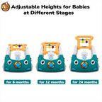 3-In-1 Infant Push Walker-Like Car - Multifunctional Baby Walker for Learning and Fun