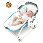 Toy Factory Wholesale Baby Bassinet Rocker with Mosquito Net and Wheels