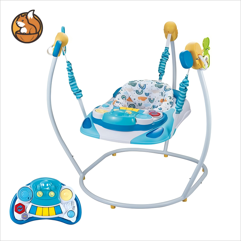 Stroller-Shaped Baby Jumper Activity Center