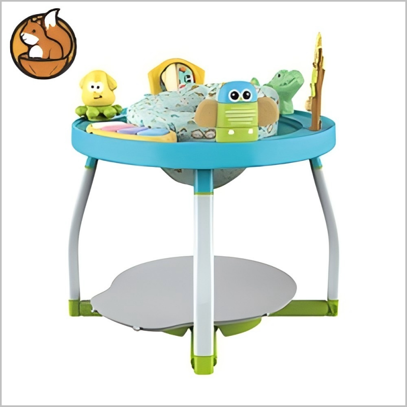 Infant 3-In-1 Baby Jump Chair with Play Table - Versatile Baby Walker