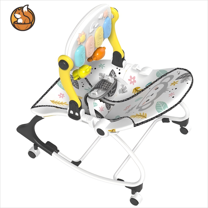 3-In-1 Baby Rocker Chair – Convertible Rocking Chair Glider & Baby Seat