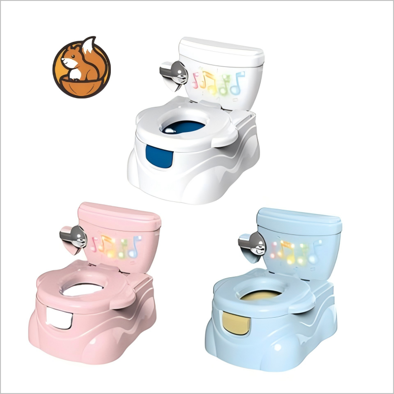 Musical Pop-Up Toddler Potty Training Seat