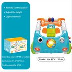 3-In-1 Infant Push Walker-Like Car - Multifunctional Baby Walker for Learning and Fun